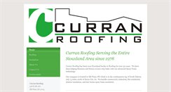 Desktop Screenshot of curran-roofing.com